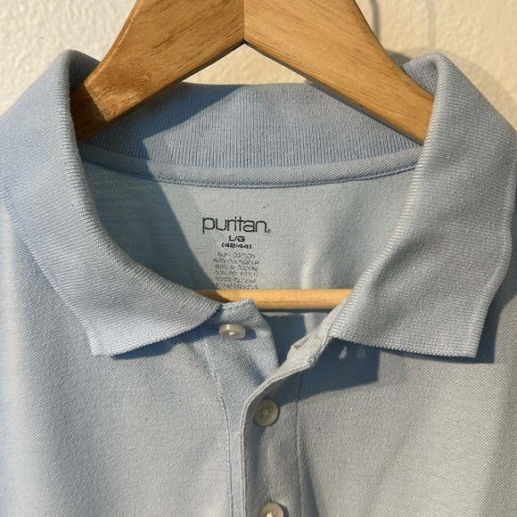 Light blue Men’s Polo - Picture 5 of 7